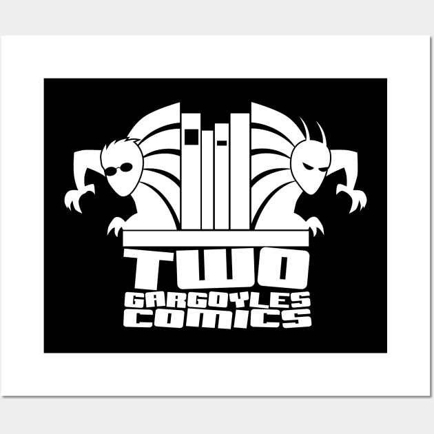 Two Gargoyles Comics Logo Wall Art by Twogargs